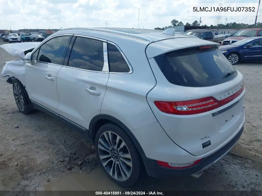 5LMCJ1A96FUJ07352 2015 Lincoln Mkc