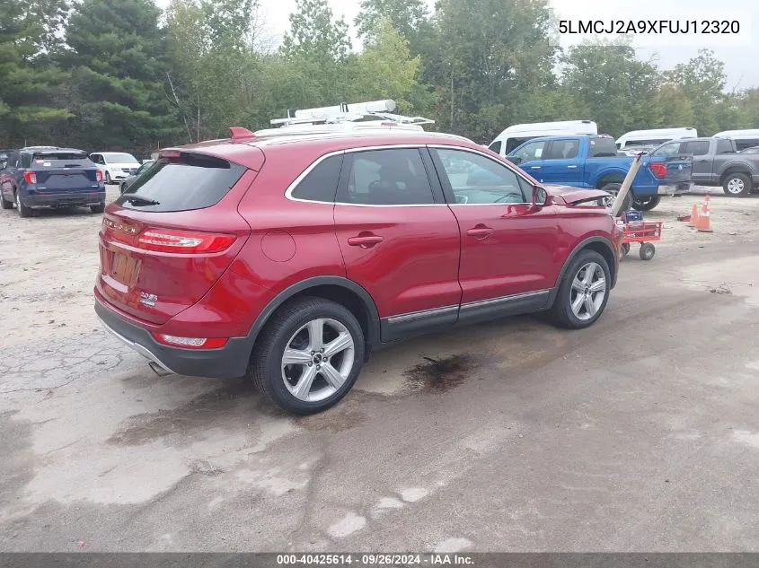 2015 Lincoln Mkc VIN: 5LMCJ2A9XFUJ12320 Lot: 40425614