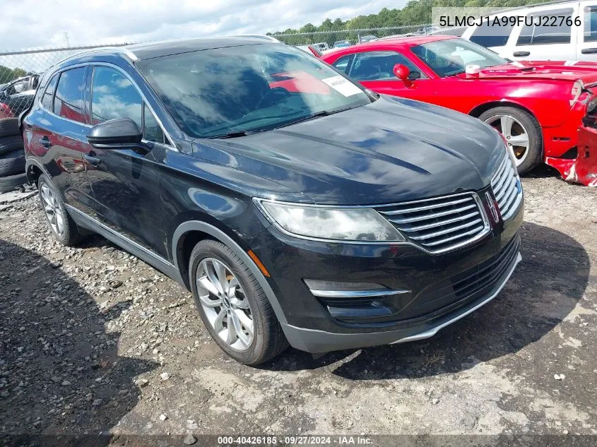 2015 Lincoln Mkc VIN: 5LMCJ1A99FUJ22766 Lot: 40426185