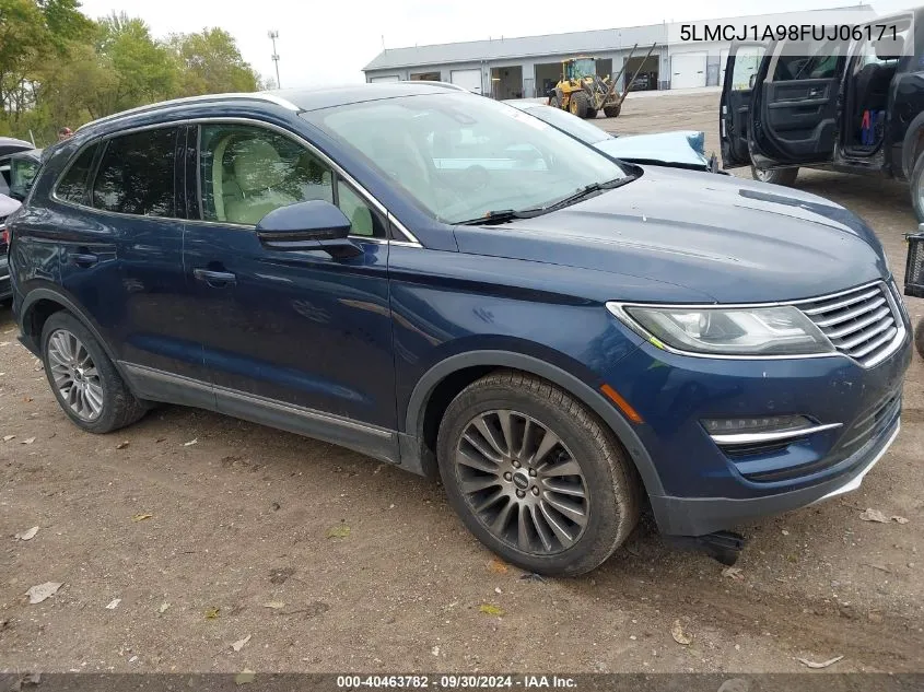 2015 Lincoln Mkc VIN: 5LMCJ1A98FUJ06171 Lot: 40463782