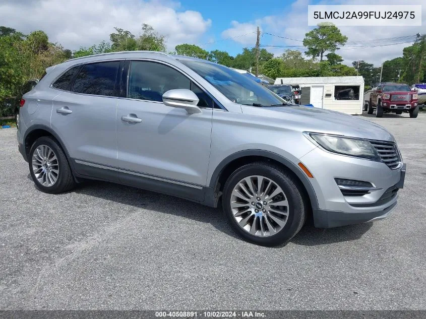 5LMCJ2A99FUJ24975 2015 Lincoln Mkc