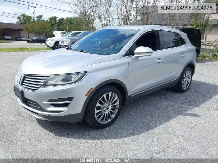 5LMCJ2A99FUJ24975 2015 Lincoln Mkc