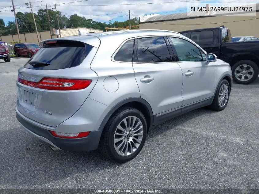 2015 Lincoln Mkc VIN: 5LMCJ2A99FUJ24975 Lot: 40508891