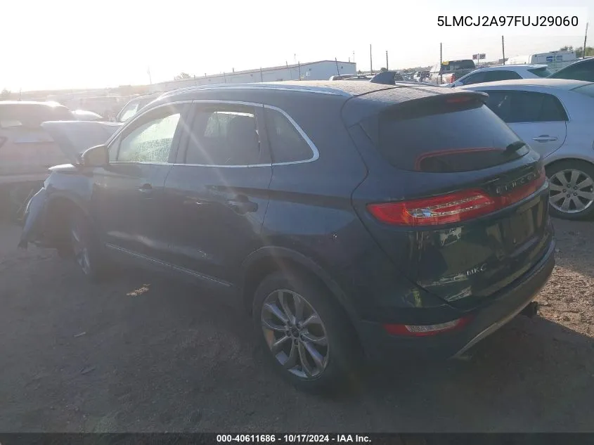 5LMCJ2A97FUJ29060 2015 Lincoln Mkc