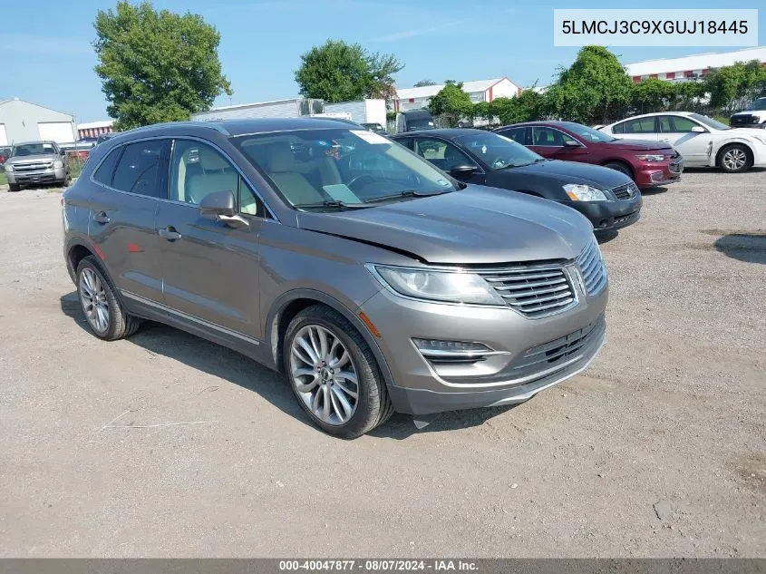 5LMCJ3C9XGUJ18445 2016 Lincoln Mkc Reserve