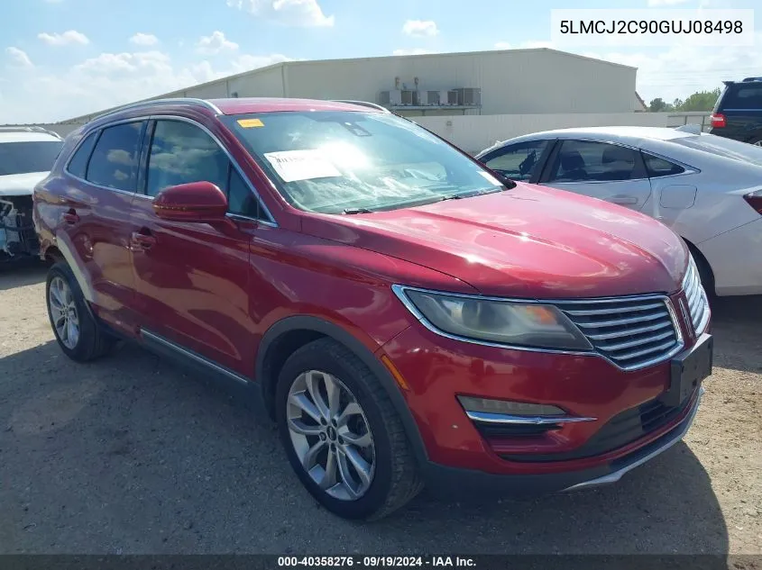 2016 Lincoln Mkc Select VIN: 5LMCJ2C90GUJ08498 Lot: 40358276