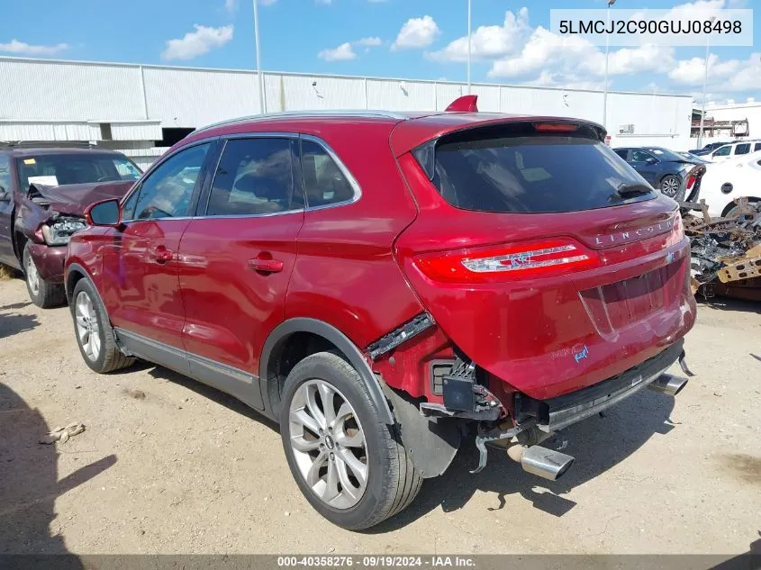 2016 Lincoln Mkc Select VIN: 5LMCJ2C90GUJ08498 Lot: 40358276