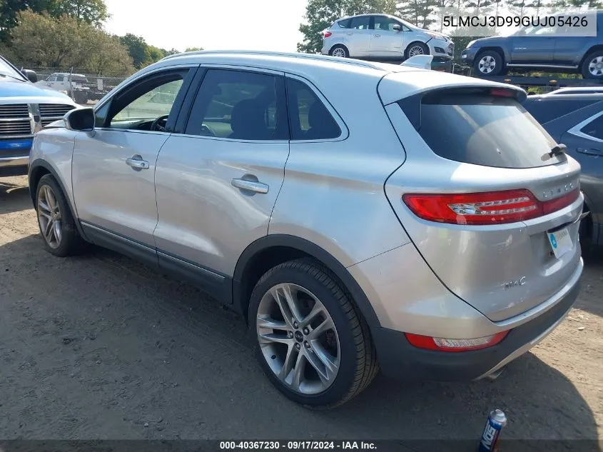 2016 Lincoln Mkc Reserve VIN: 5LMCJ3D99GUJ05426 Lot: 40367230