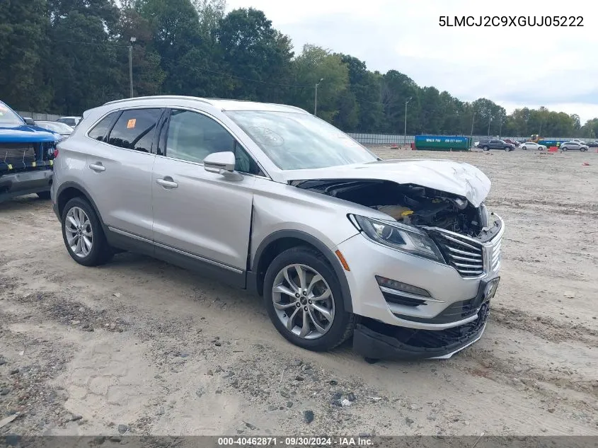 2016 Lincoln Mkc Select VIN: 5LMCJ2C9XGUJ05222 Lot: 40462871