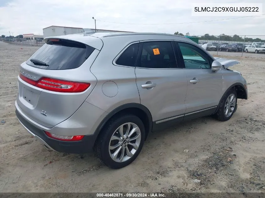 5LMCJ2C9XGUJ05222 2016 Lincoln Mkc Select