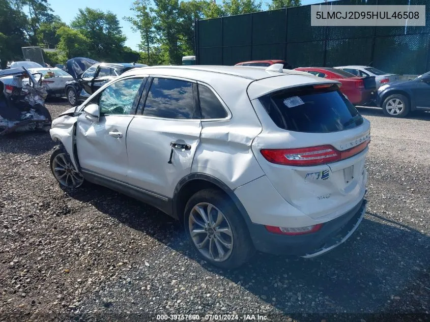 5LMCJ2D95HUL46508 2017 Lincoln Mkc Select