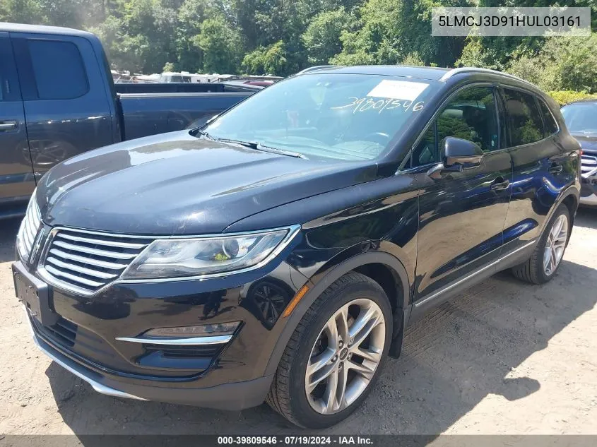 5LMCJ3D91HUL03161 2017 Lincoln Mkc Reserve