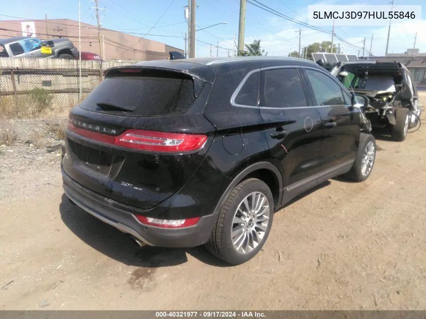 5LMCJ3D97HUL55846 2017 Lincoln Mkc Reserve