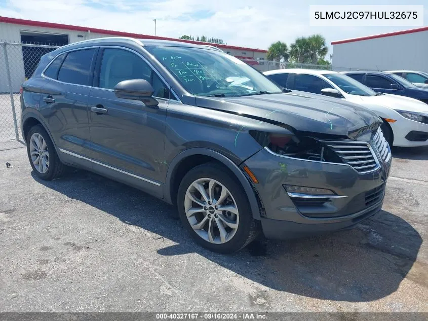 2017 Lincoln Mkc Select VIN: 5LMCJ2C97HUL32675 Lot: 40327167