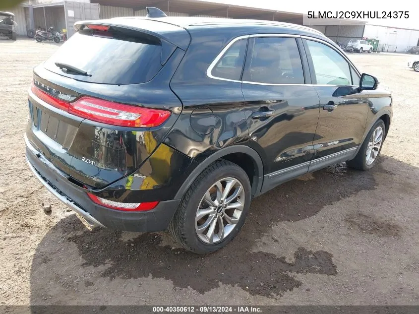 5LMCJ2C9XHUL24375 2017 Lincoln Mkc Select