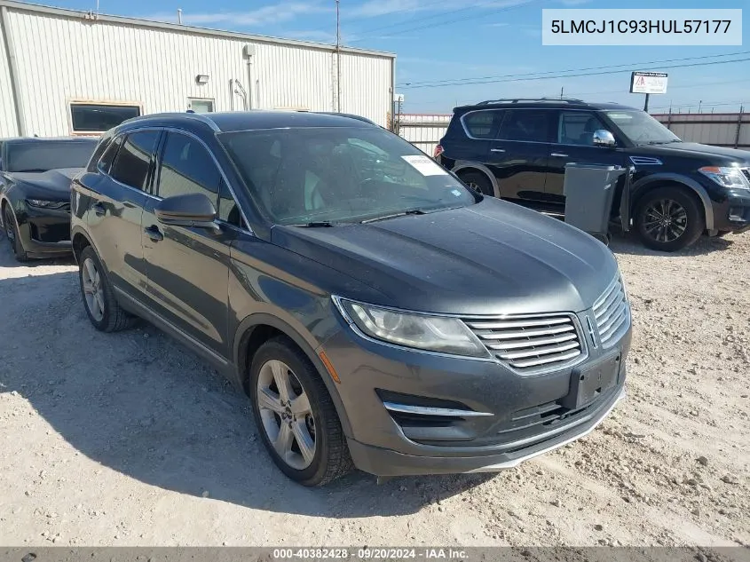 5LMCJ1C93HUL57177 2017 Lincoln Mkc Premiere