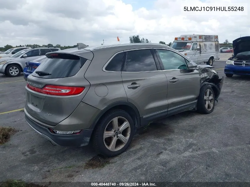 5LMCJ1C91HUL55248 2017 Lincoln Mkc Premier