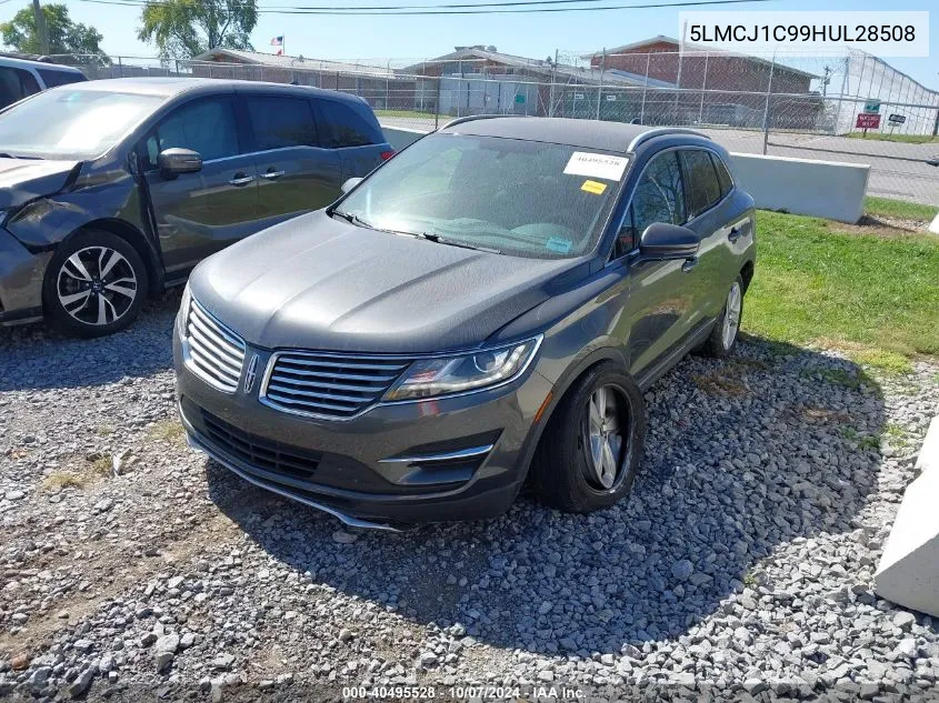 2017 Lincoln Mkc Premier VIN: 5LMCJ1C99HUL28508 Lot: 40495528