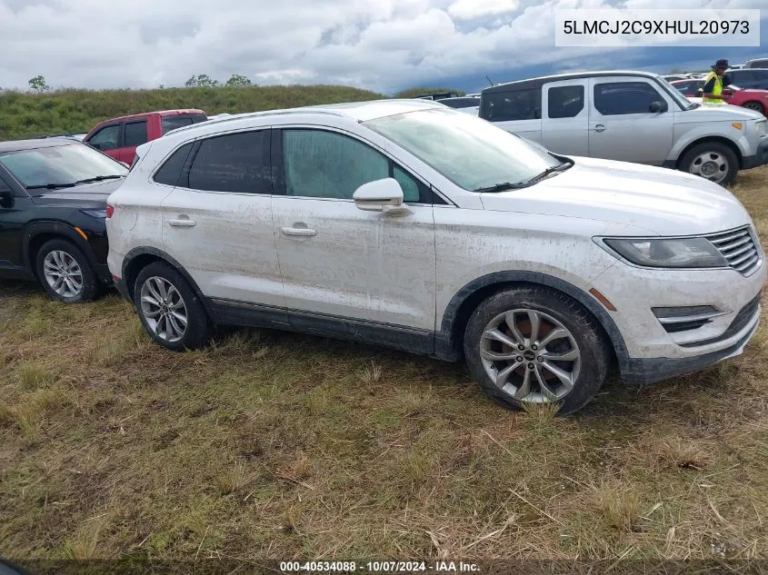 2017 Lincoln Mkc Select VIN: 5LMCJ2C9XHUL20973 Lot: 40534088