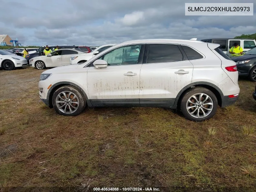 5LMCJ2C9XHUL20973 2017 Lincoln Mkc Select