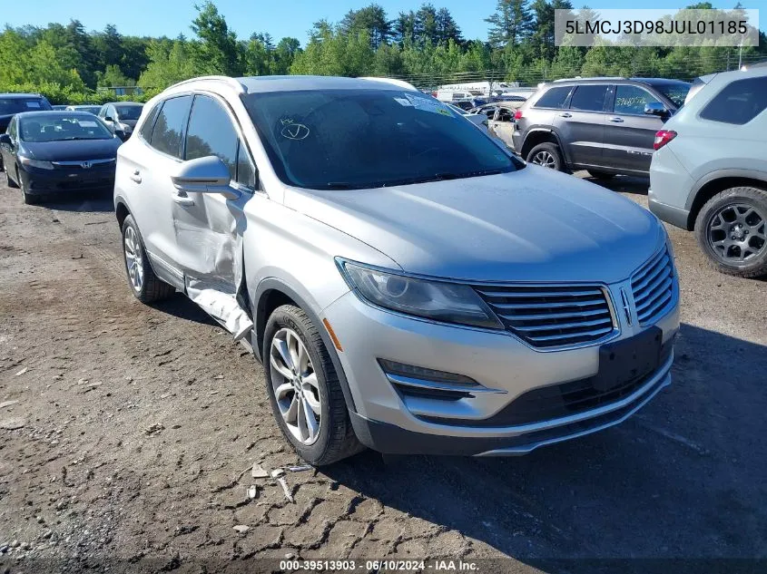 2018 Lincoln Mkc Reserve VIN: 5LMCJ3D98JUL01185 Lot: 39513903