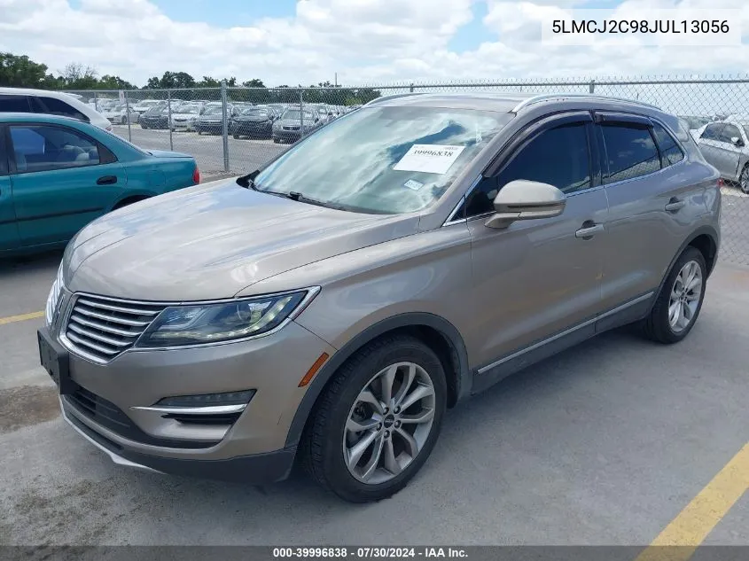 2018 Lincoln Mkc Select VIN: 5LMCJ2C98JUL13056 Lot: 39996838