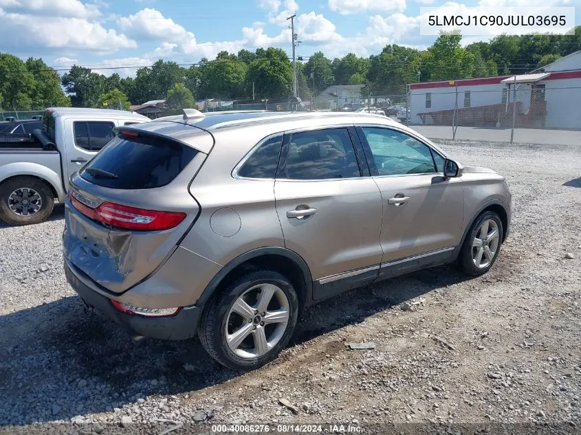 2018 Lincoln Mkc Premiere VIN: 5LMCJ1C90JUL03695 Lot: 40086276