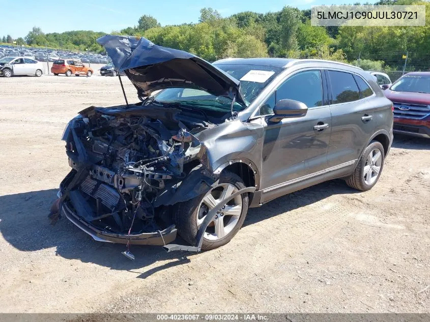 2018 Lincoln Mkc Premiere VIN: 5LMCJ1C90JUL30721 Lot: 40236067