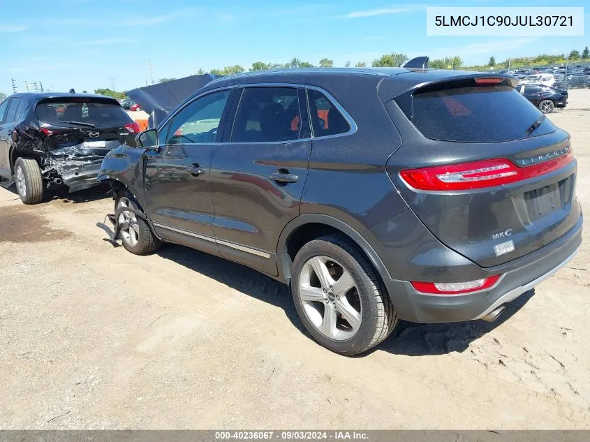 2018 Lincoln Mkc Premiere VIN: 5LMCJ1C90JUL30721 Lot: 40236067