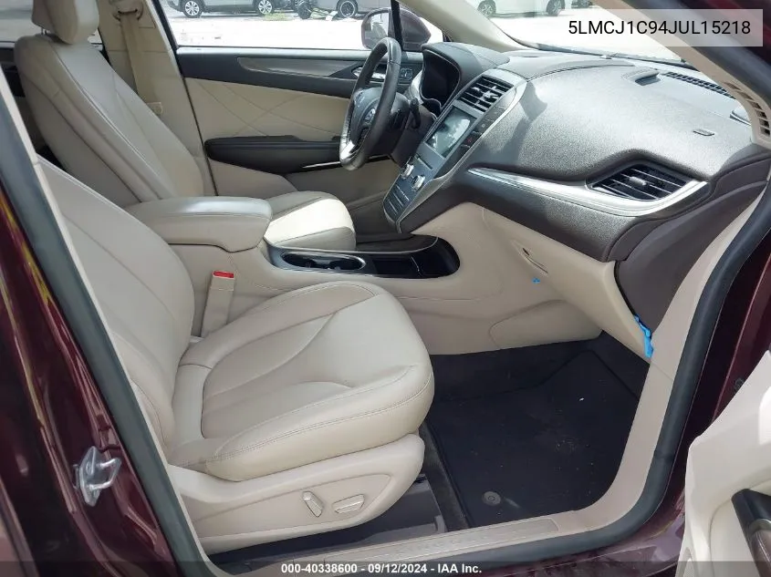 5LMCJ1C94JUL15218 2018 Lincoln Mkc Premiere