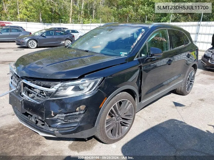 5LMTJ3DH5JUL11700 2018 Lincoln Mkc Reserve