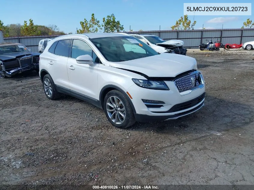 2019 Lincoln Mkc Select VIN: 5LMCJ2C9XKUL20723 Lot: 40810026