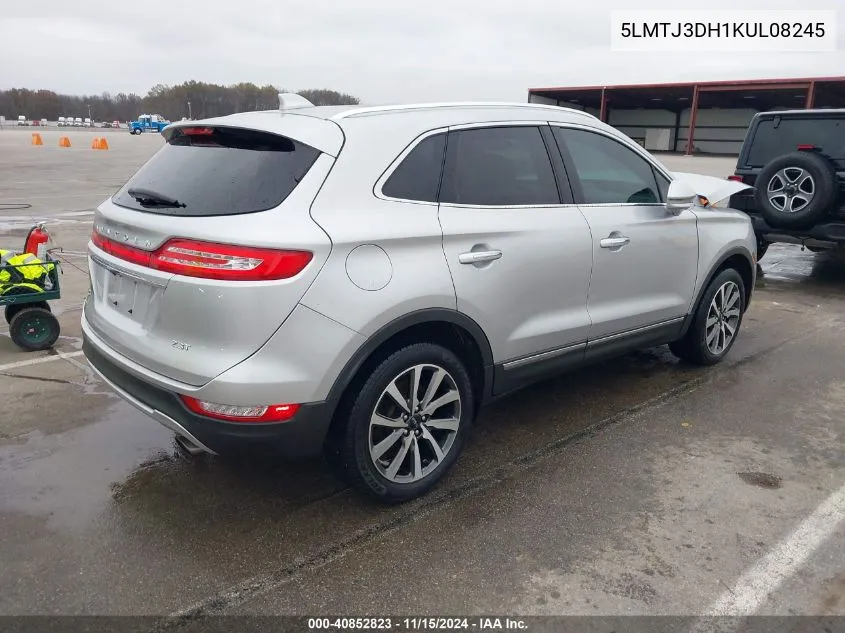 2019 Lincoln Mkc Reserve VIN: 5LMTJ3DH1KUL08245 Lot: 40852823