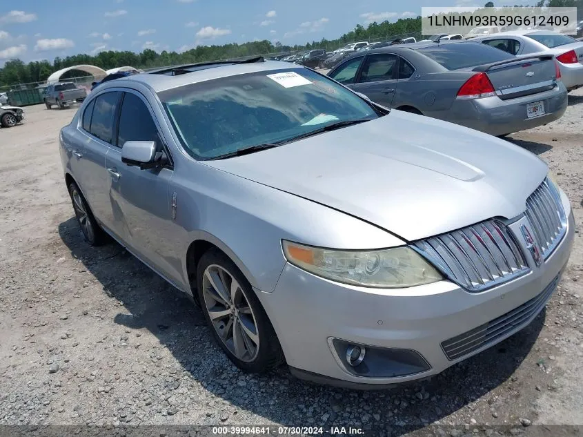 2009 Lincoln Mks VIN: 1LNHM93R59G612409 Lot: 39994641