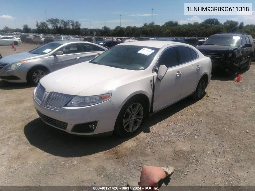 1LNHM93R89G611318 2009 Lincoln Mks