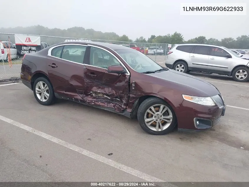 1LNHM93R69G622933 2009 Lincoln Mks