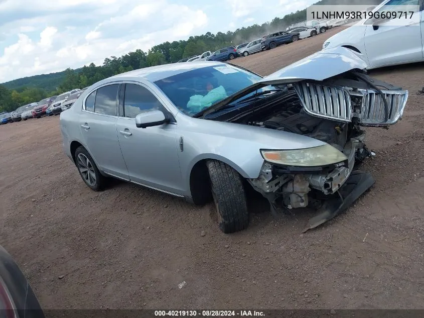 2009 Lincoln Mks VIN: 1LNHM93R19G609717 Lot: 40219130