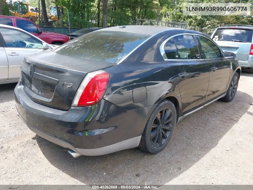 2009 Lincoln Mks VIN: 1LNHM93R99G606774 Lot: 40262869