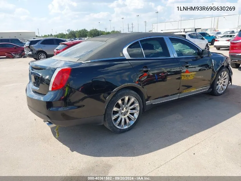 2009 Lincoln Mks VIN: 1LNHM93R69G630269 Lot: 40361582