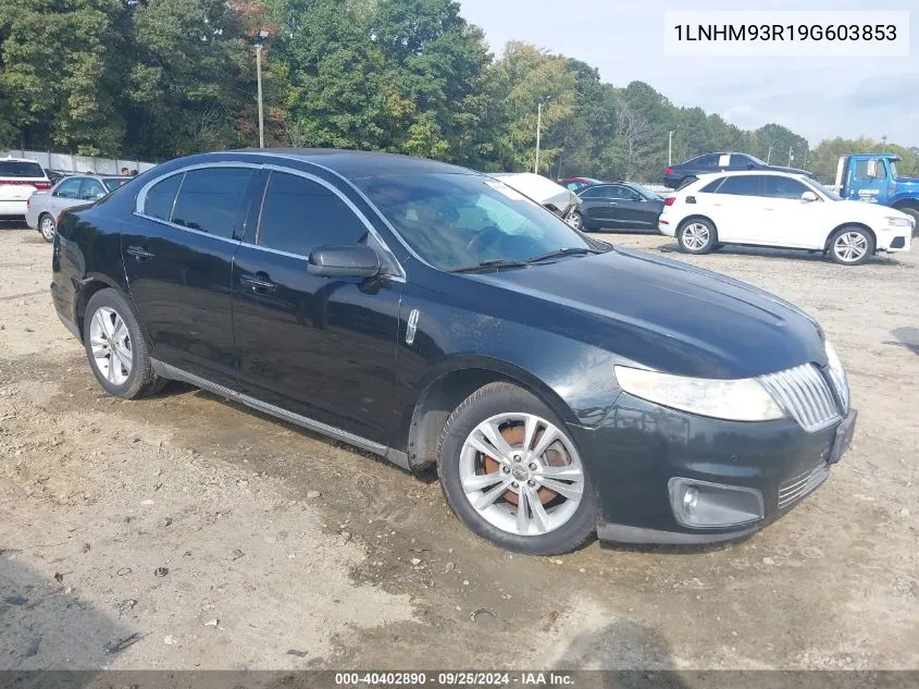 1LNHM93R19G603853 2009 Lincoln Mks