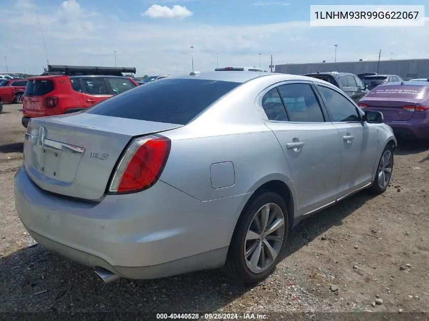 2009 Lincoln Mks VIN: 1LNHM93R99G622067 Lot: 40440528