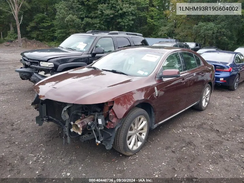 1LNHM93R19G604002 2009 Lincoln Mks