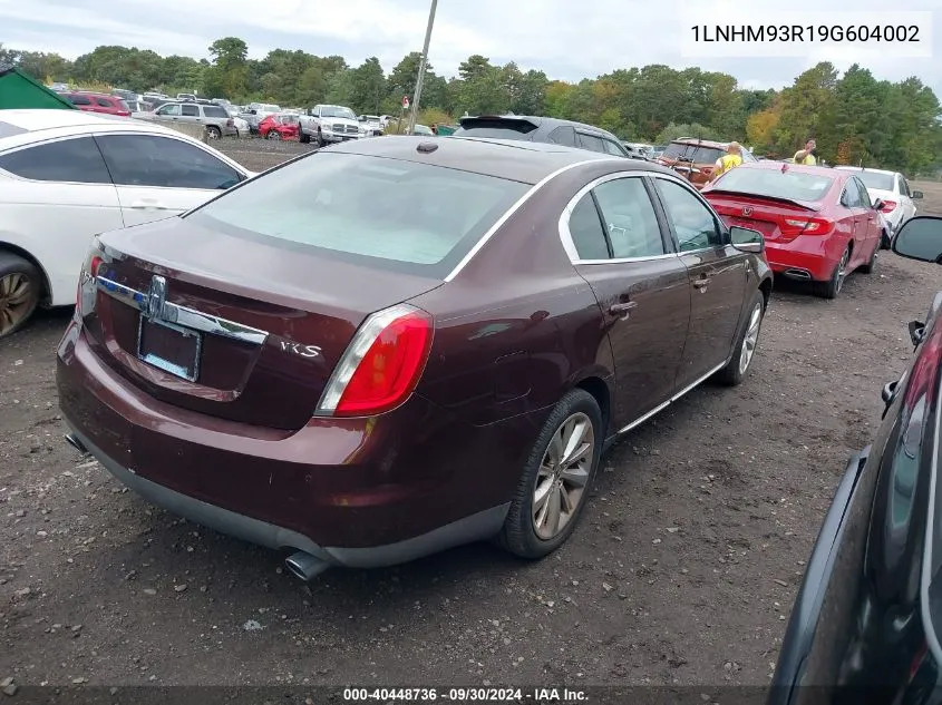 1LNHM93R19G604002 2009 Lincoln Mks