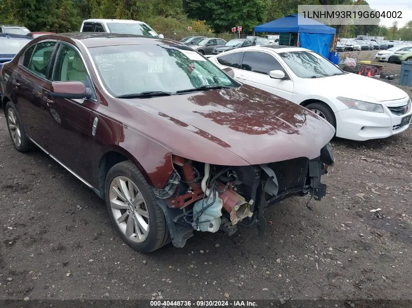 1LNHM93R19G604002 2009 Lincoln Mks