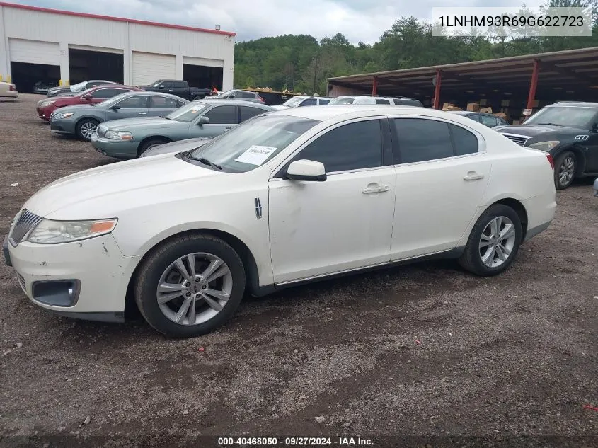 2009 Lincoln Mks VIN: 1LNHM93R69G622723 Lot: 40468050