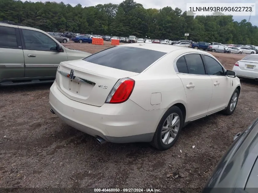 2009 Lincoln Mks VIN: 1LNHM93R69G622723 Lot: 40468050