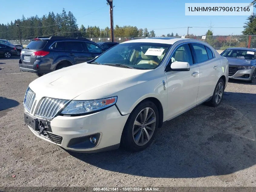 2009 Lincoln Mks VIN: 1LNHM94R79G612166 Lot: 40521841