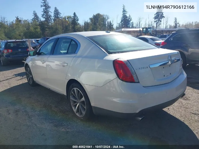 2009 Lincoln Mks VIN: 1LNHM94R79G612166 Lot: 40521841