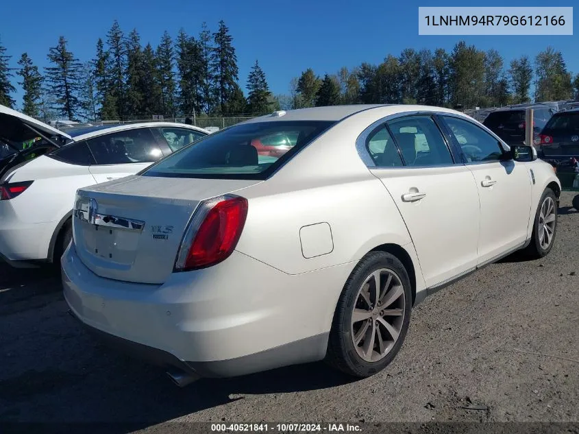 2009 Lincoln Mks VIN: 1LNHM94R79G612166 Lot: 40521841