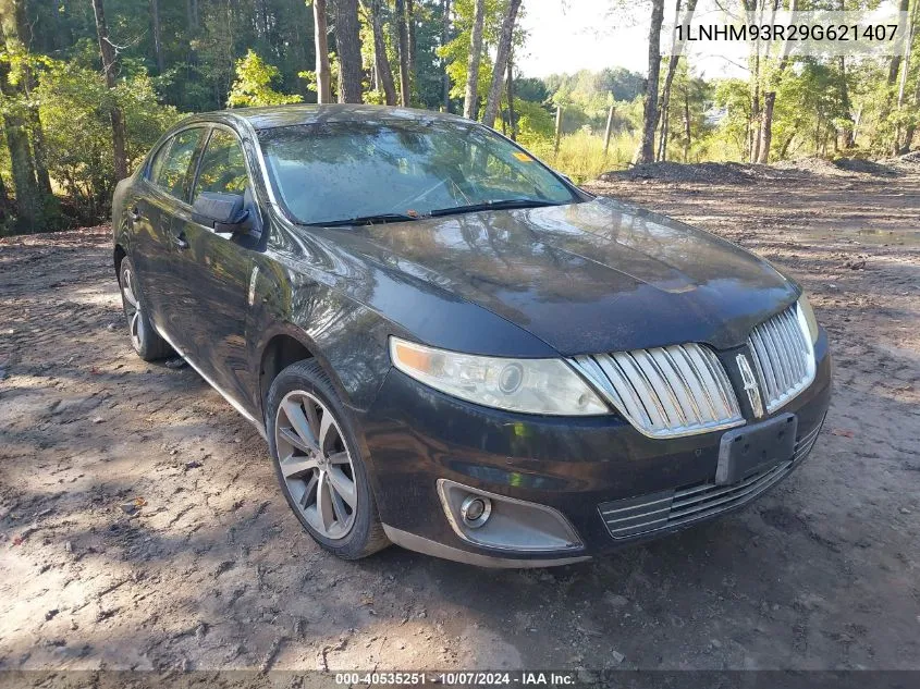 2009 Lincoln Mks VIN: 1LNHM93R29G621407 Lot: 40535251